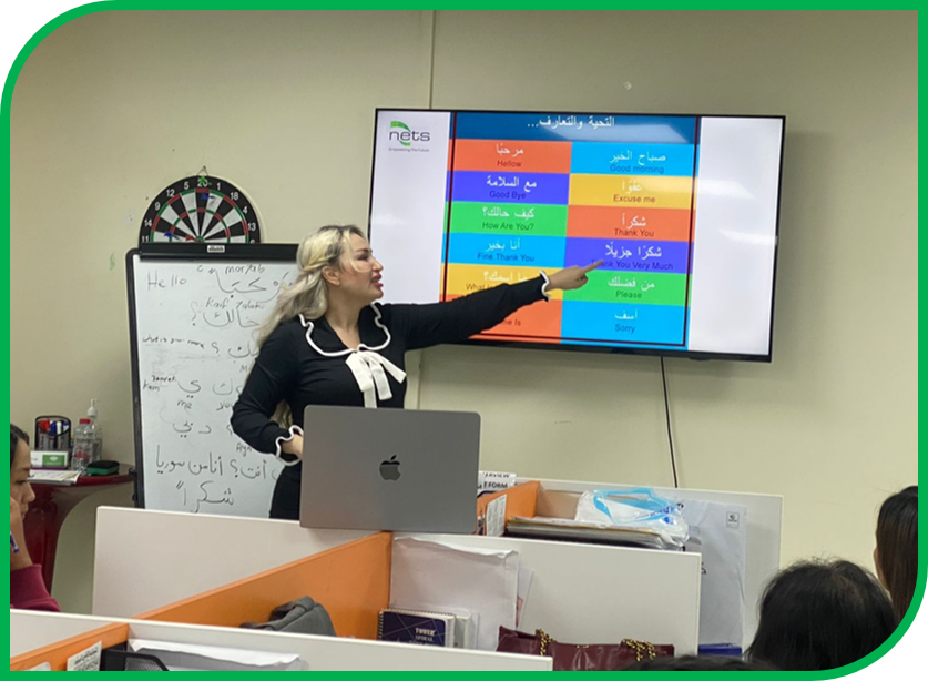 NETS-UAE's Cultural Exchange: Arabic Classes Unveiled!