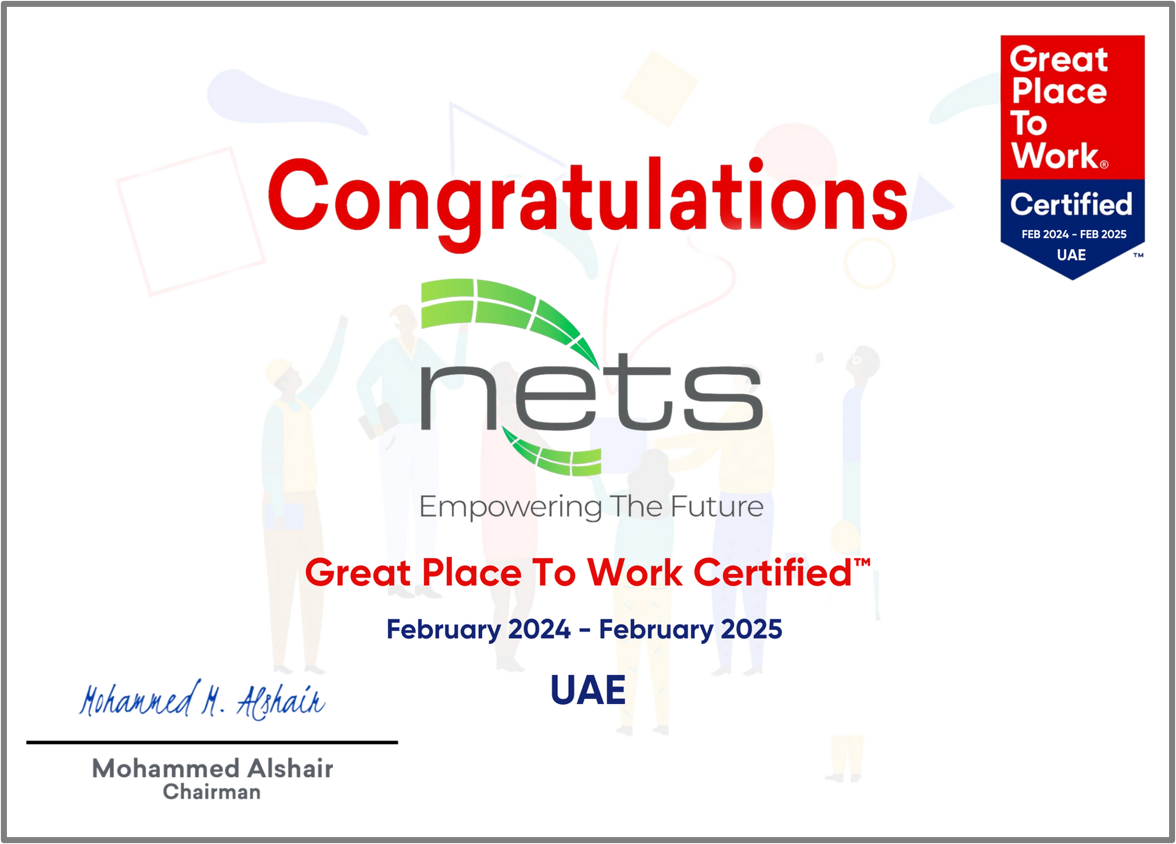 NETS: A Great Place to Work!