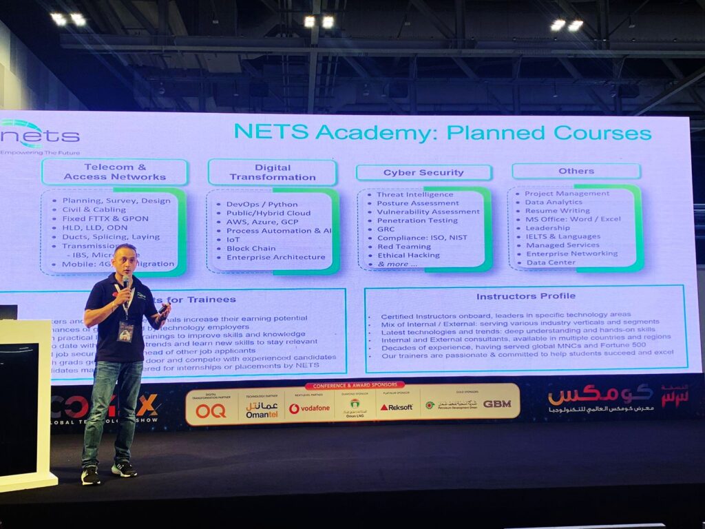 NETS at COMEX Oman 2024
