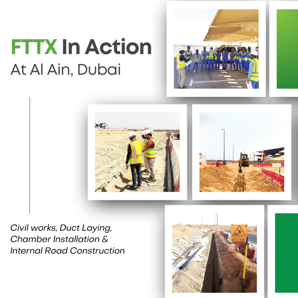 FTTx Deployment Progress in Al Ain 