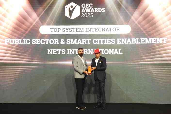 NETS Wins Top System Integrator Award at GEC Awards 2025